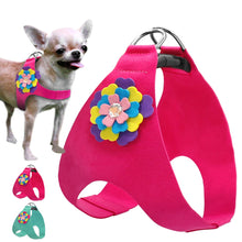 Load image into Gallery viewer, Soft Suede Leather Dog Harness