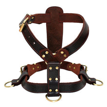 Load image into Gallery viewer, Leather Dog Harness