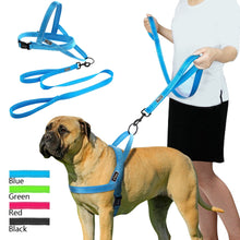 Load image into Gallery viewer, No Pull Reflective Dog Harness Leash