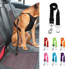 Load image into Gallery viewer, Adjustable Dog Seat Belt