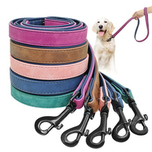 Load image into Gallery viewer, Dog Leash Harness Leather