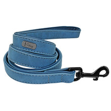 Load image into Gallery viewer, Dog Leash Harness Leather
