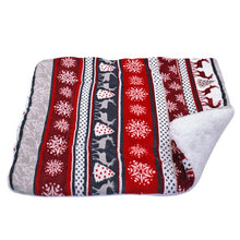 Load image into Gallery viewer, Winter Dog Bed Blanket